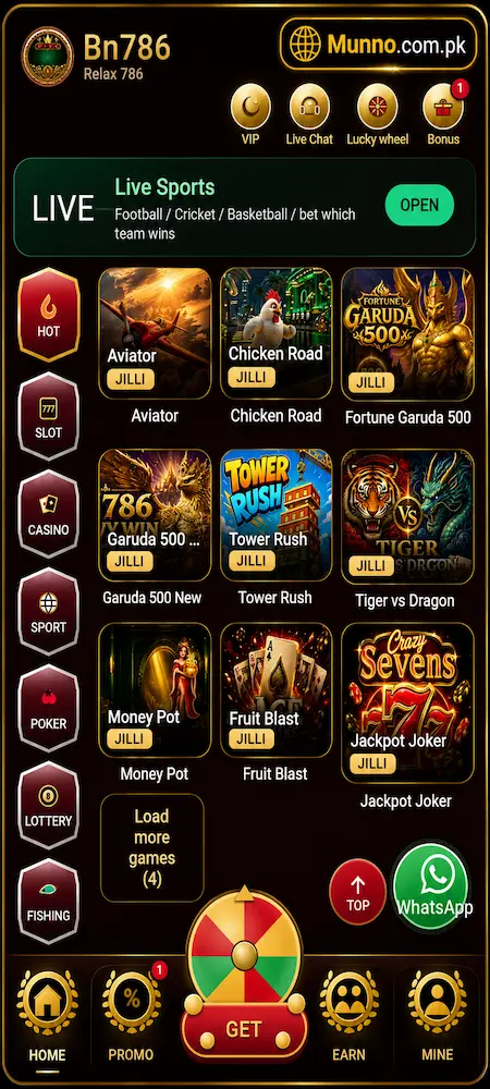 bn786 app