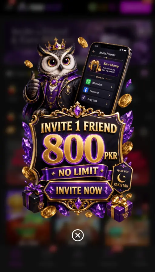 786Ace Game PKR800 Referral Bonus