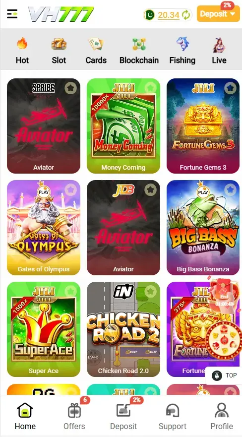VH777 Game Pakistan