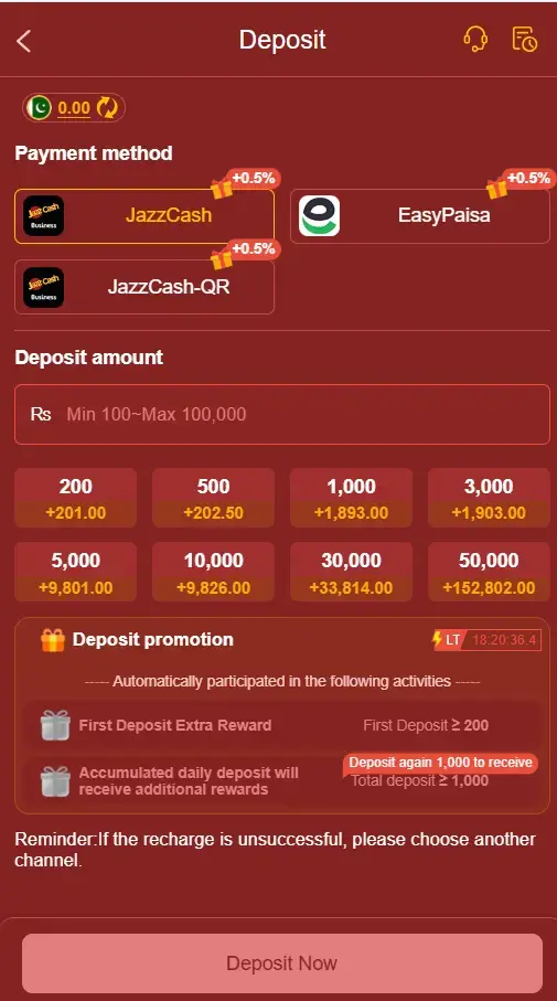 788 win deposit
