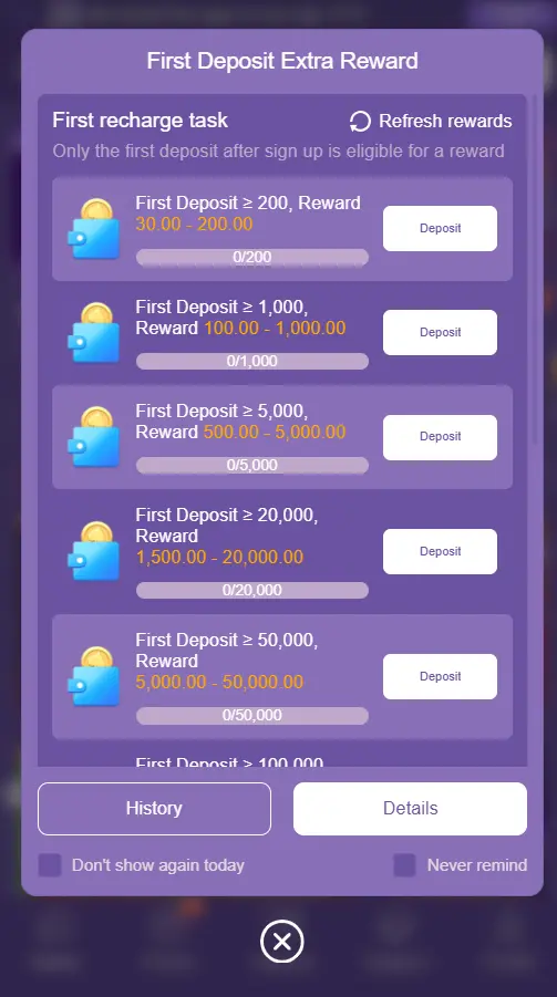 WU777 bonus