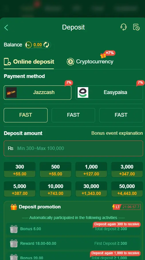 AZ777 Deposit