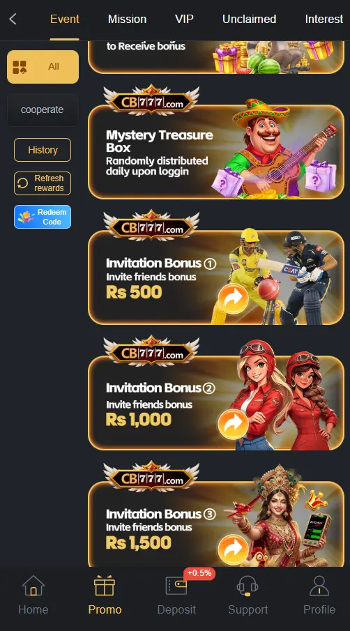 CB777 Bonus